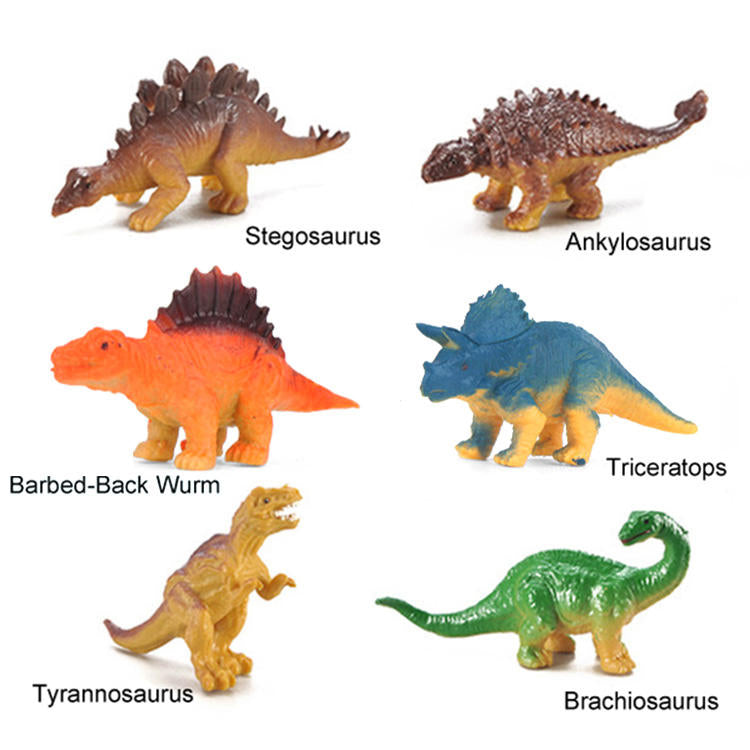 Dinosaur Transport Truck with 6 Realistic Dinosaur Figures