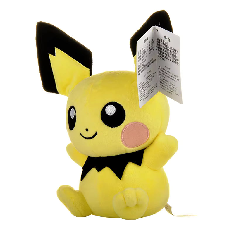 High-Quality 25–30cm Pokémon Plush Toys – Pikachu, Charmander, Bulbasaur, Squirtle & More (39 Designs)
