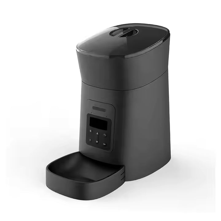 Smart Automatic Pet Feeder with Voice Reminder – Timed Dry Food Dispenser for Dogs & Cats