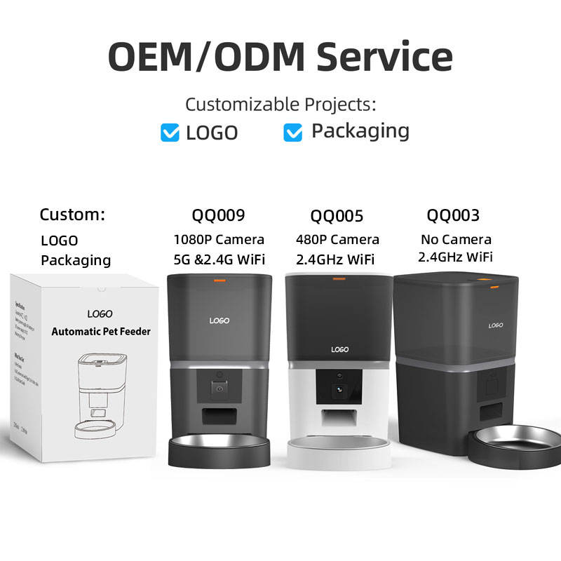 Smart WiFi Automatic Dog Feeder – 6L Dry Food Dispenser with Timer & Double Bowls