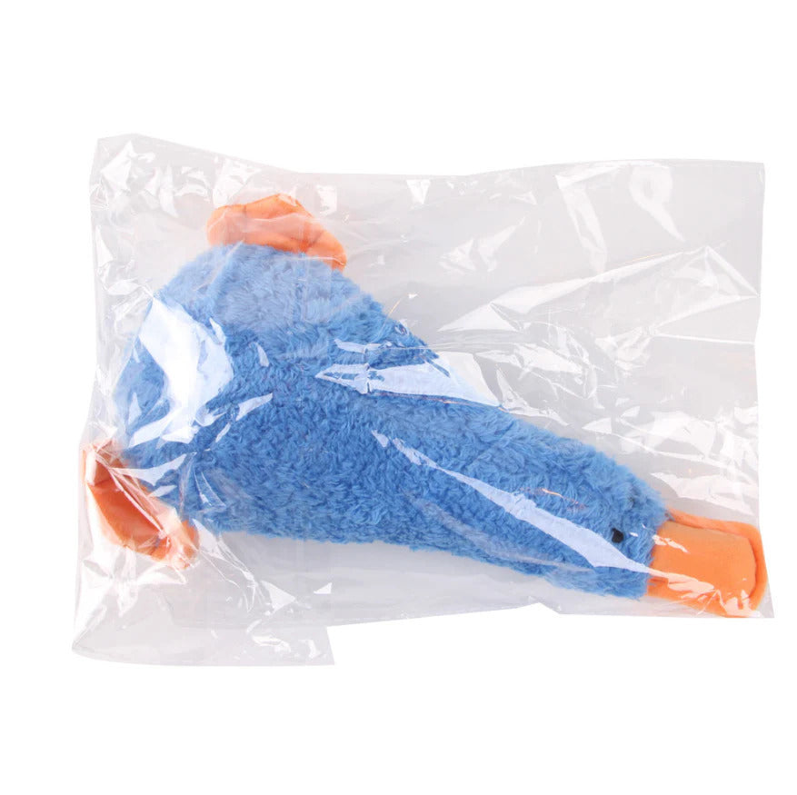 Pet Supplies Crinkle Dog Toy Cute Duck No Stuffing Duck Soft Squeaker Premium Chew Toys for Small Medium Large Dogs