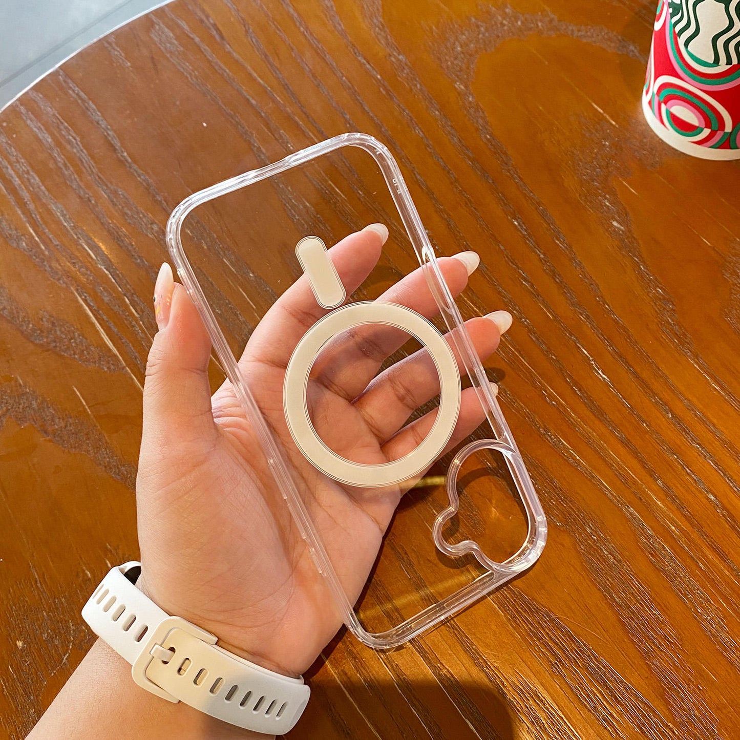 Original Transparent Shockproof Magnet Clear Mobile Cover Magnetic Phone Cases for iPhone 16 15 14 Pro Max