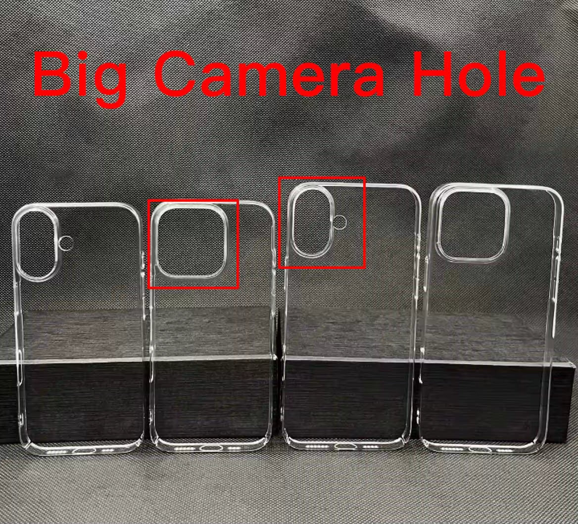 lear Hard Plastic Camera Protection Phone Case – Compatible with iPhone 14, 15, 16, 16E, 17, and 11