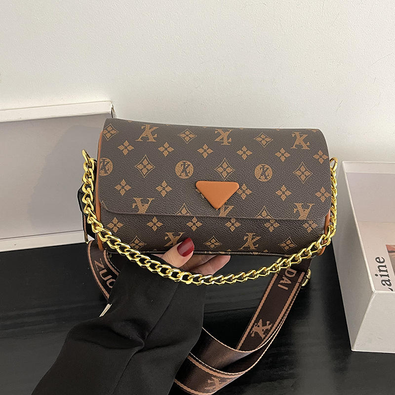 2024 Luxury Leather Designer Handbag – Elegant Large Messenger & Shoulder Bag for Women