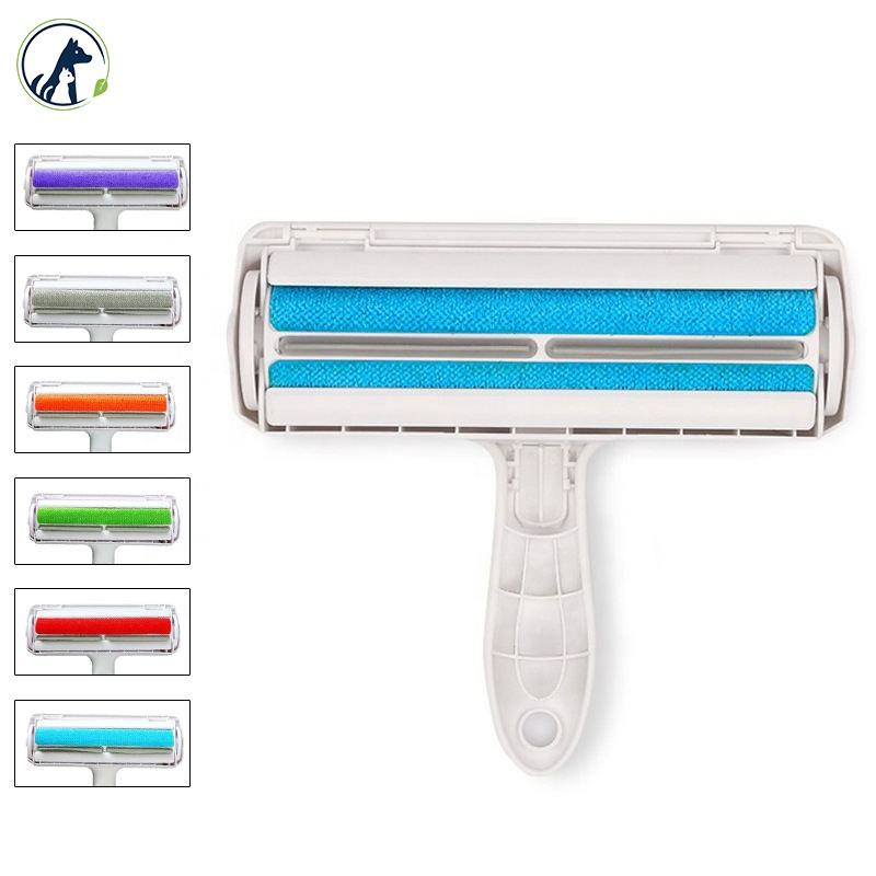 Pet Hair Remover Couch Comb Carpet Brush Dog Lint Roller Reusable Self Cleaning Cat Dog Pet Hair Remover Rollers