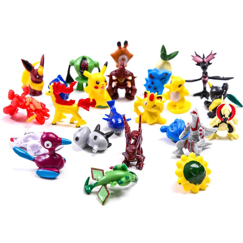 7cm Pokémon Capsule Ball Toy – Pikachu, Psyduck, Eevee with Hidden Anime Figure Inside