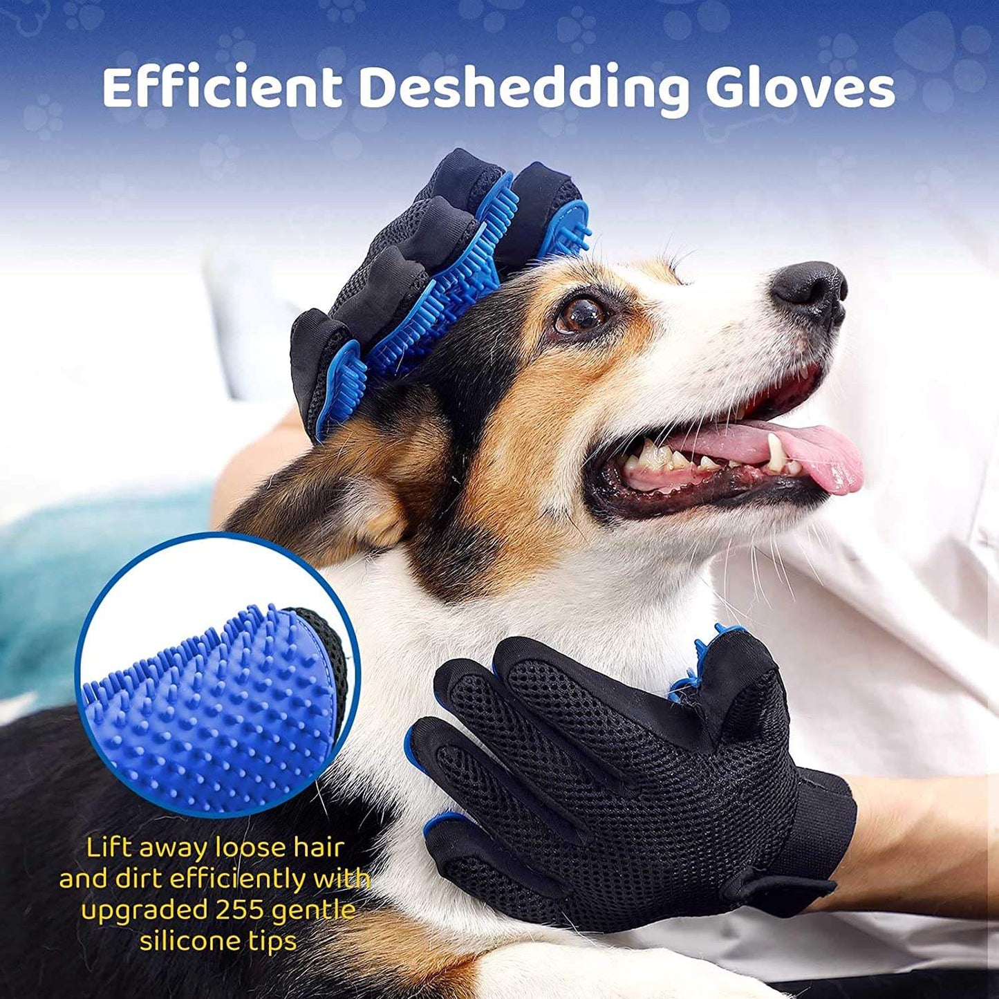 Pet Accessories Pet Massage Tool Hair Remover Deshedding Dog Cat Hair Grooming Gloves