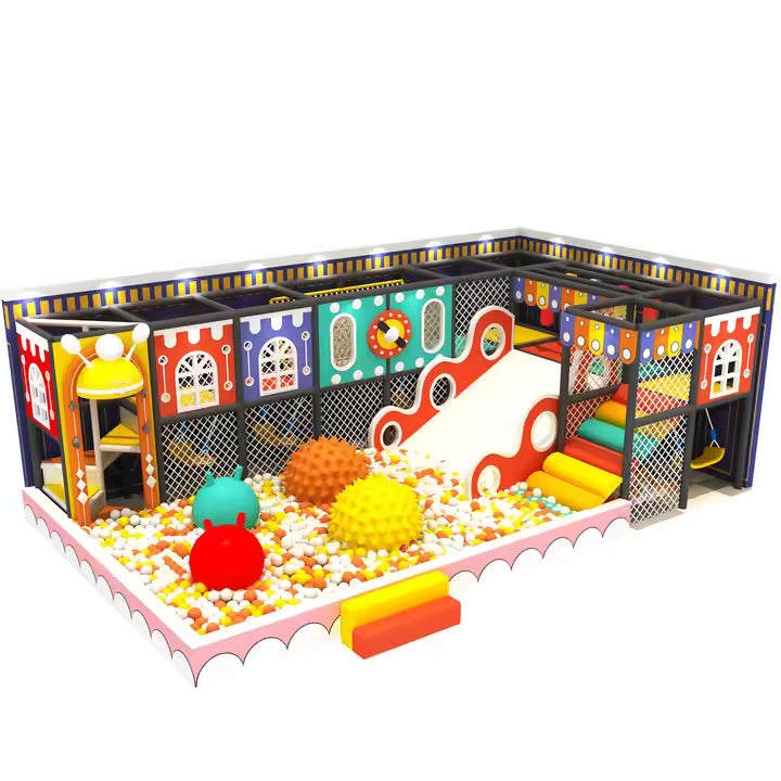 Indoor Soft Play Ball Pool and Climbing Toy for Home Playrooms Schools Amusement Parks Shopping Malls-Fun for All