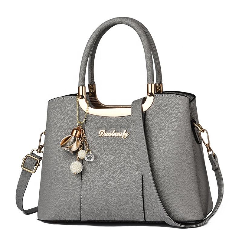 High-Quality PU Leather Large Capacity Ladies Tote Bag