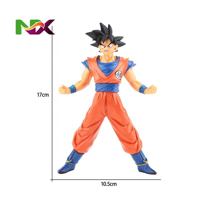 17-18CM Anime Dragoned Ball Z Super Saiyan Son Goku Broly Vegeta Anime Action Figure Model Gifts Collectible Figurines for Kids