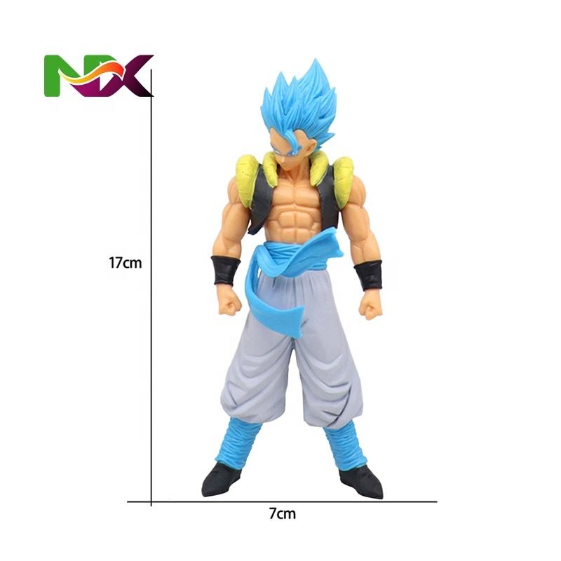 17-18CM Anime Dragoned Ball Z Super Saiyan Son Goku Broly Vegeta Anime Action Figure Model Gifts Collectible Figurines for Kids