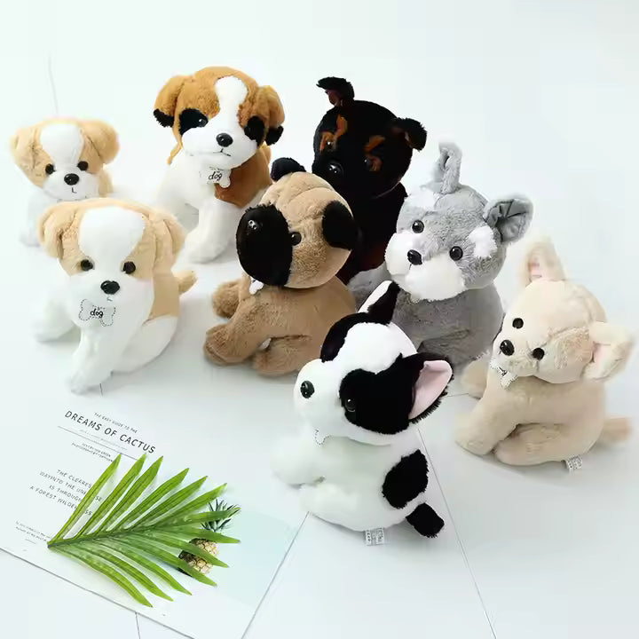 22cm Soft Plush Puppy Dog Toy – Warm & Cuddly Stuffed Animal