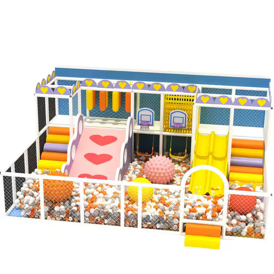 Indoor Soft Play Ball Pool and Climbing Toy for Home Playrooms Schools Amusement Parks Shopping Malls-Fun for All